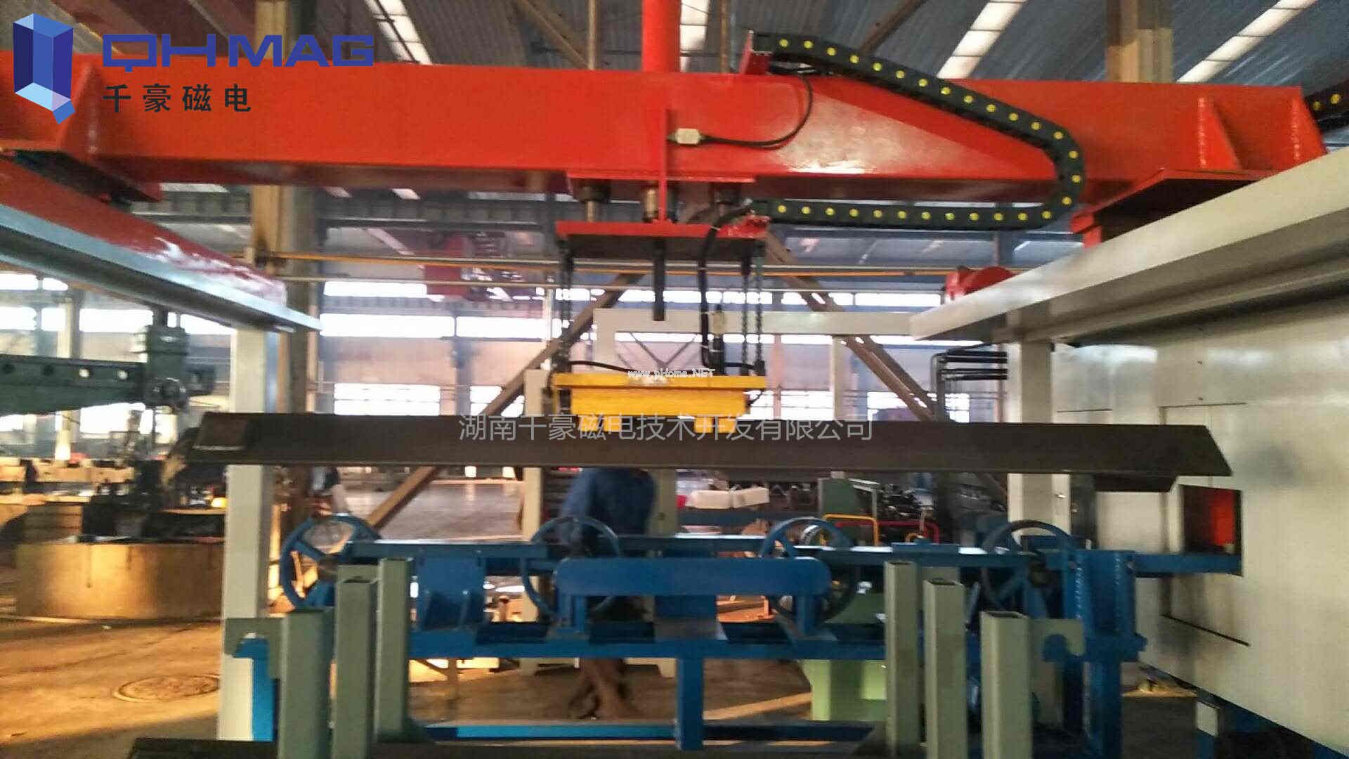 電永磁夾具搬運角鐵，千豪磁電
