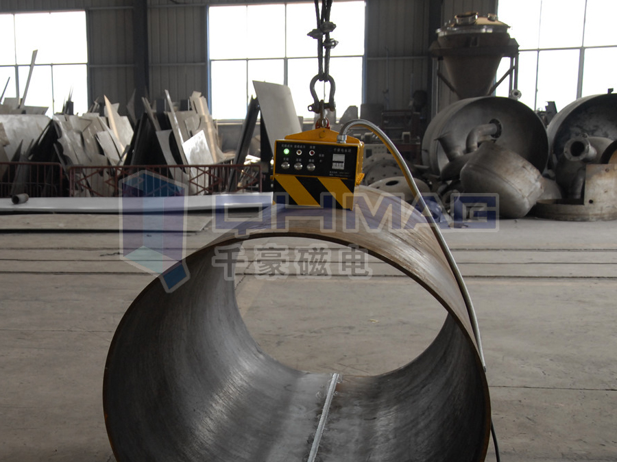 一體式電永磁,吊鋼管、棒材起重電永磁鐵