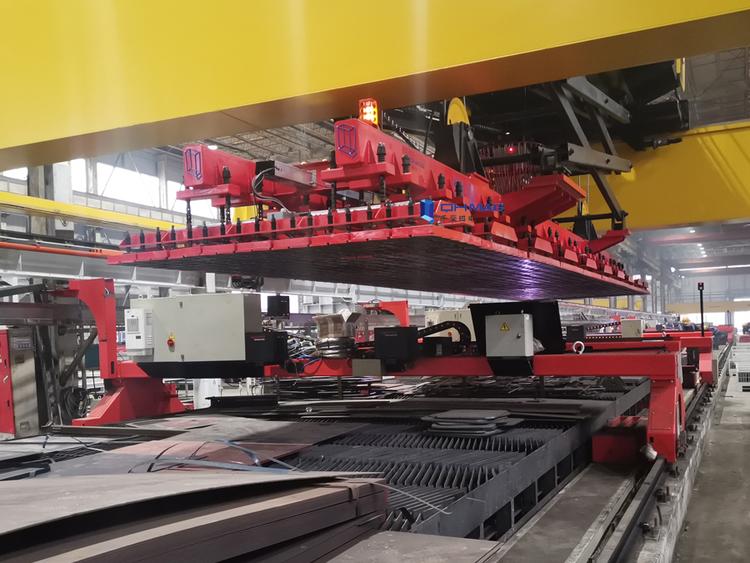 千豪電永磁吊具，鋼板下料吸盤