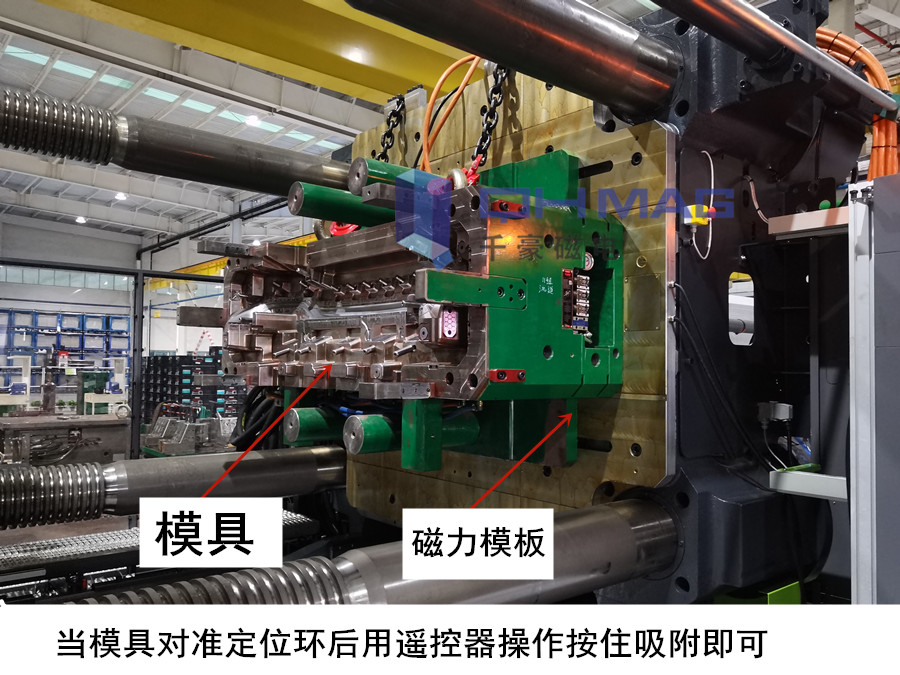 注塑機(jī)換模磁力模板，千豪