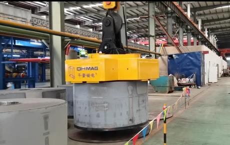 吊鋼卷的吊具，吊鋼卷，鋼卷吊具，電永磁起重器，起重電永磁鐵