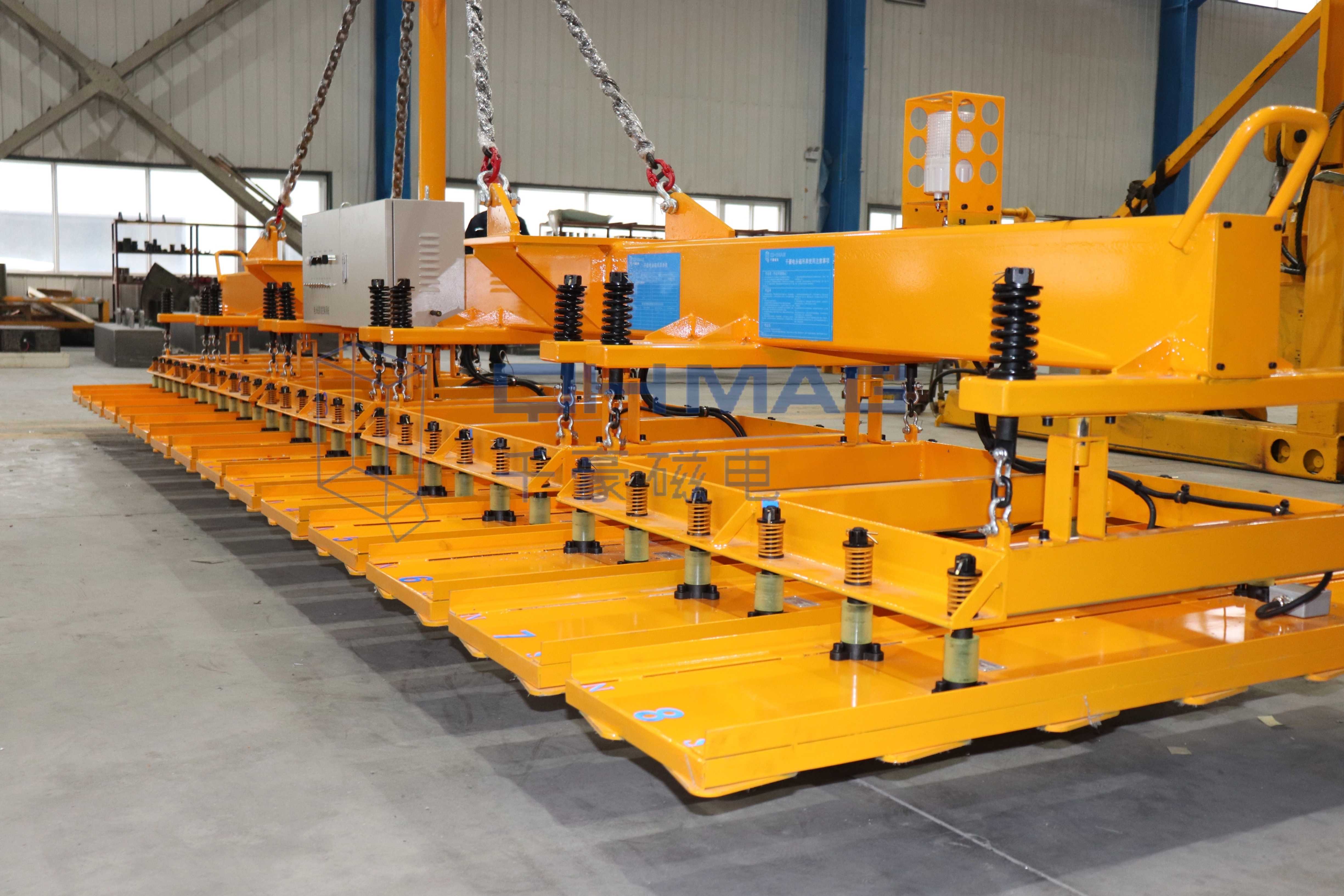 全覆蓋激光上下料電永磁吊具(千豪磁電)